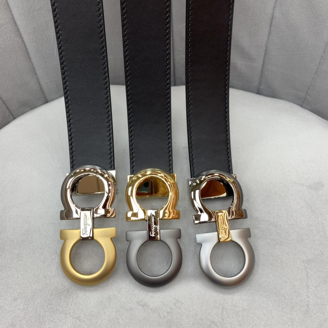[Ferragamo Belts]Support NFC chip certification Ferragamo Original factory pre