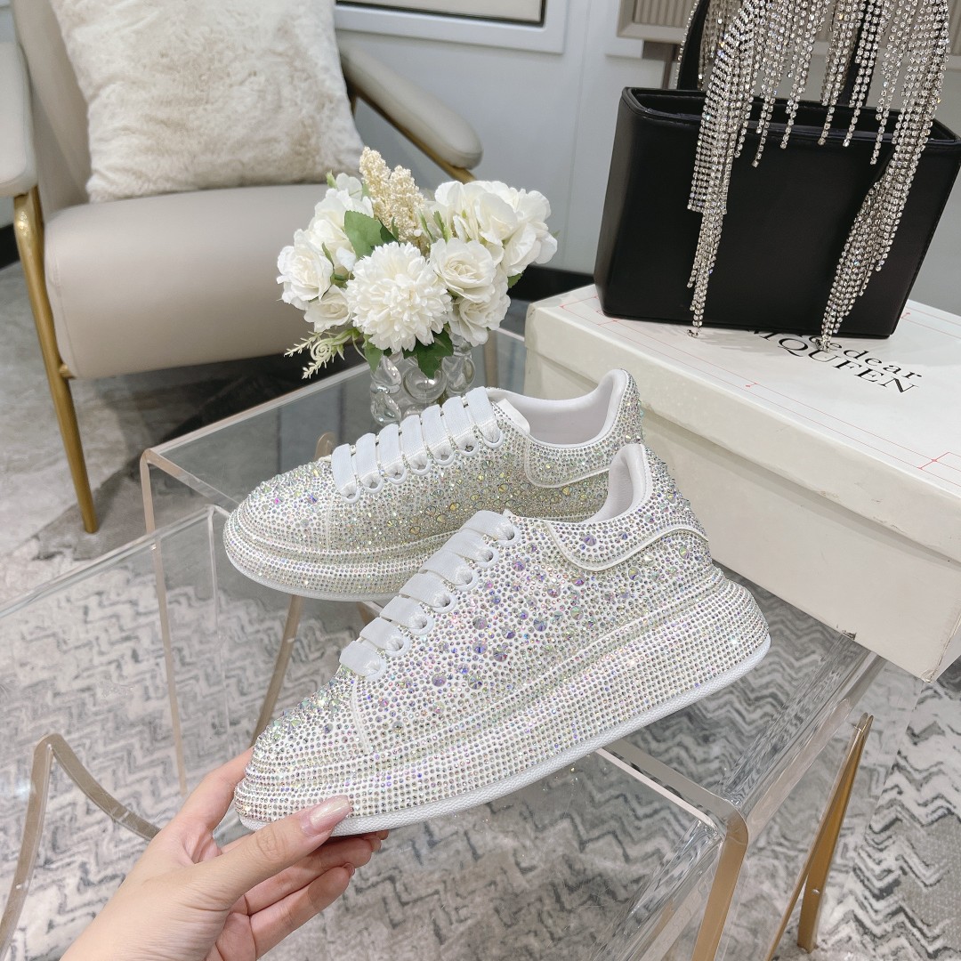 Alexander McQueen Crystal-Embellished Velvet Sneakers 9 a1635075866296 2424