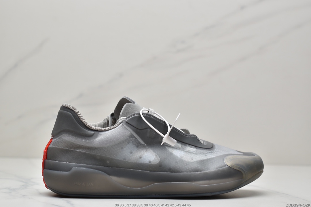 230 【泫雅同款】Prada x adidas Luna Rossa 21 黑 蝉翼轻薄休闲百搭运动鞋FY1078  FZ5447