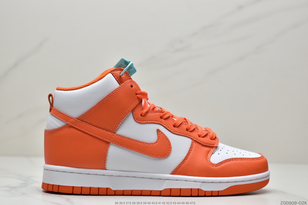 290 耐克Nike SB Dunk High 白橘配色 Dunk SB顾名思义DD1399-101