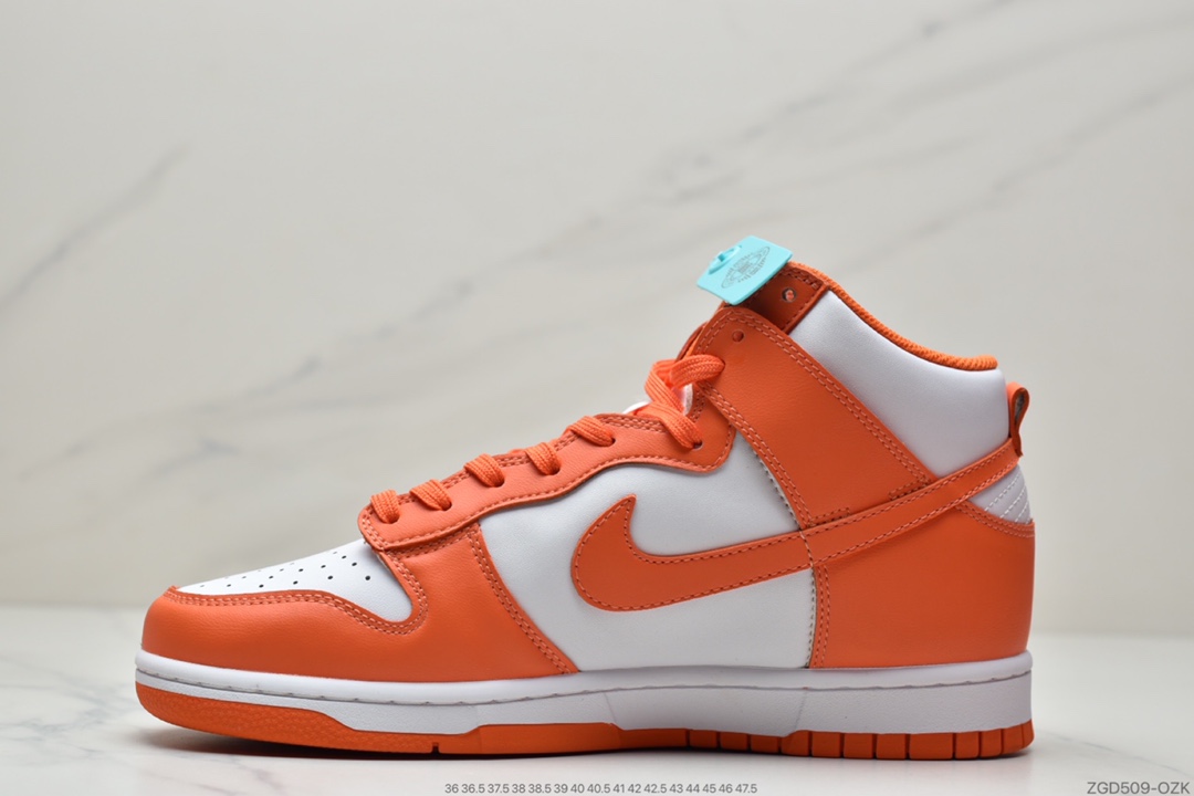 290 耐克Nike SB Dunk High 白橘配色 Dunk SB顾名思义DD1399-101