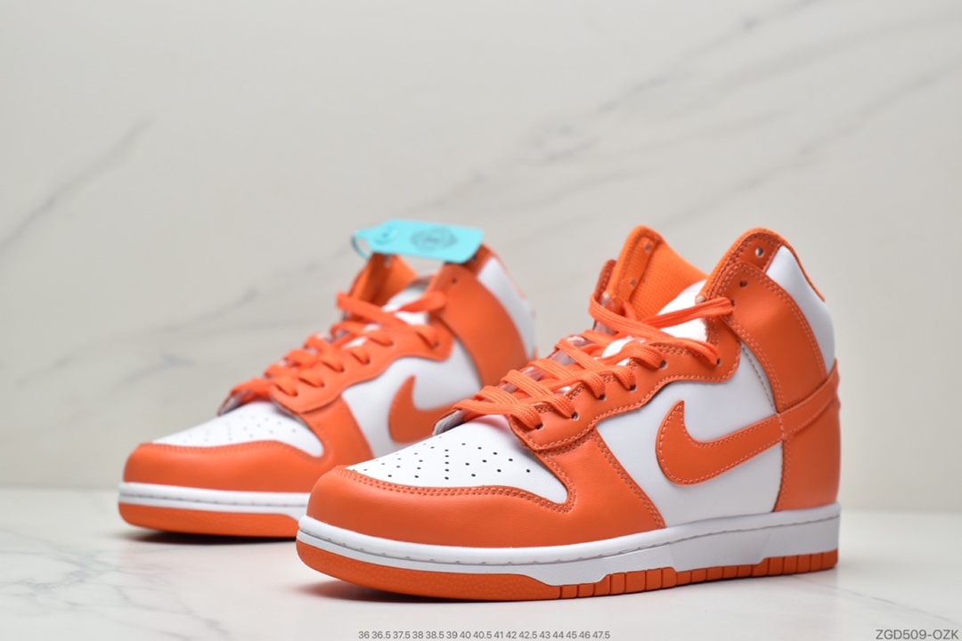 290 耐克Nike SB Dunk High 白橘配色 Dunk SB顾名思义DD1399-101