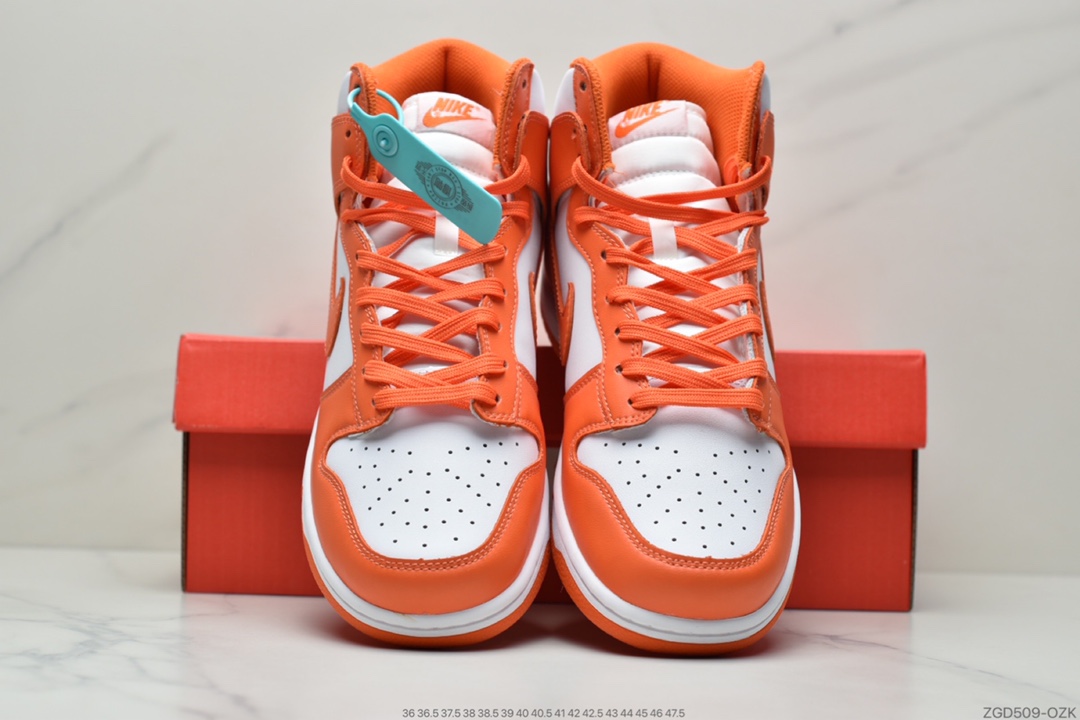 290 耐克Nike SB Dunk High 白橘配色 Dunk SB顾名思义DD1399-101