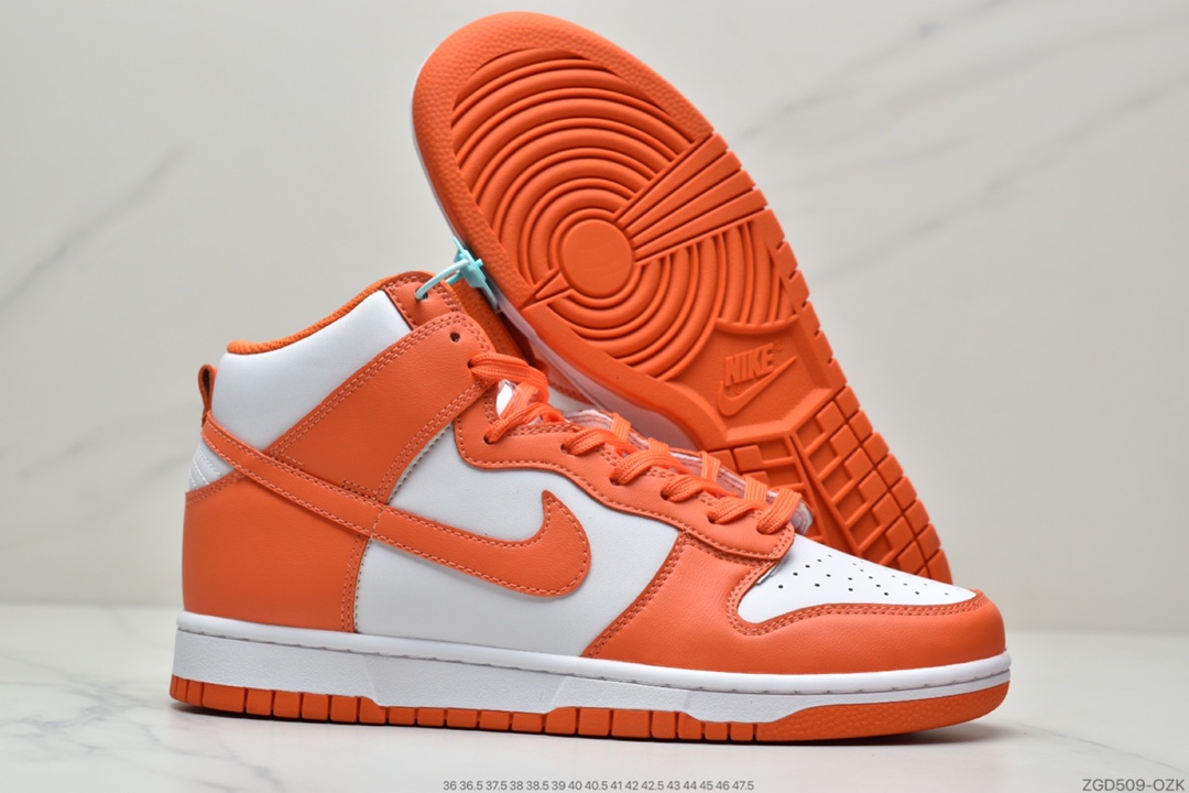 290 耐克Nike SB Dunk High 白橘配色 Dunk SB顾名思义DD1399-101