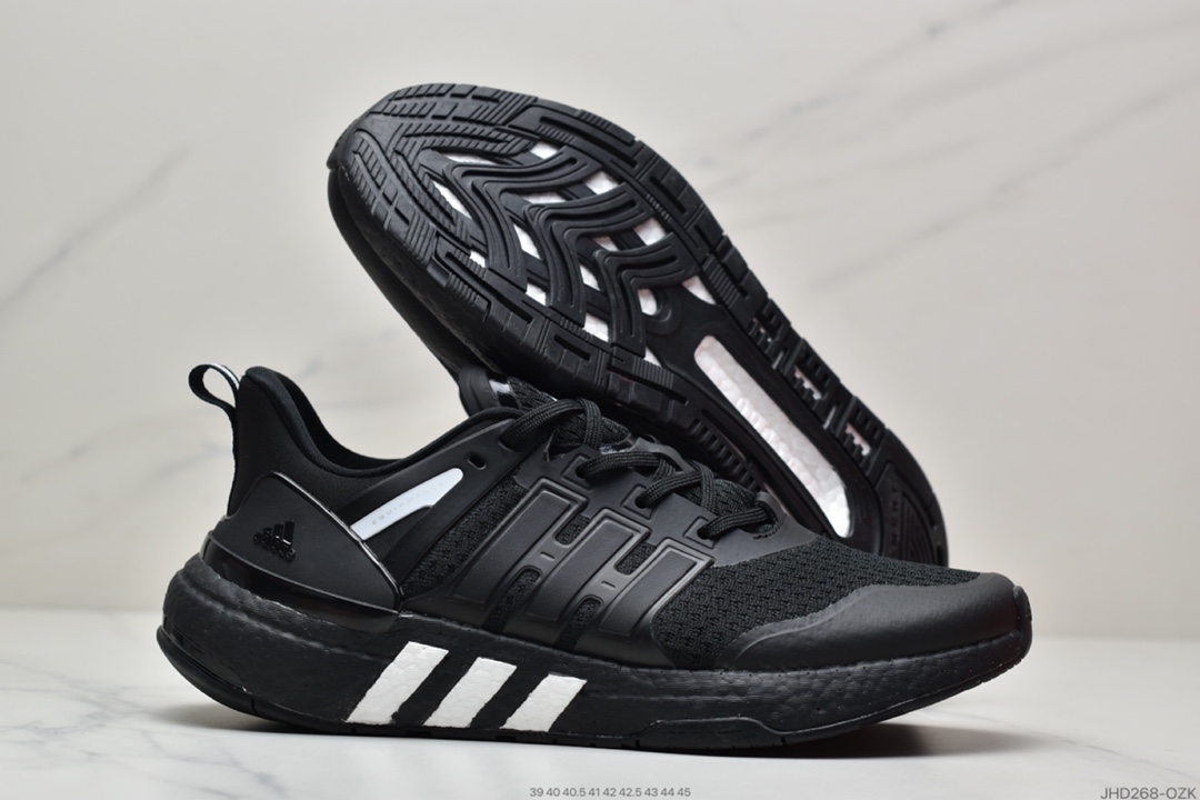 190 adidas阿迪达斯EQUIPMENT+ 运动鞋BOOST缓震透气休闲运动鞋跑步鞋GW8920