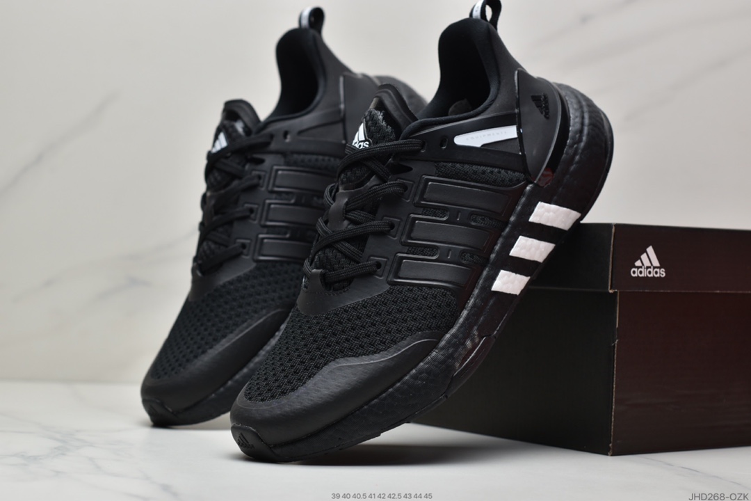 190 adidas阿迪达斯EQUIPMENT+ 运动鞋BOOST缓震透气休闲运动鞋跑步鞋GW8920