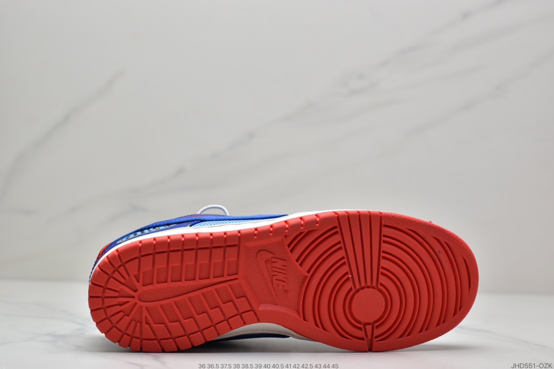 190 NIKE Dunk Low ” Firecracker ” CNY 蓝红鞭炮双层撕撕乐 DH4966-446