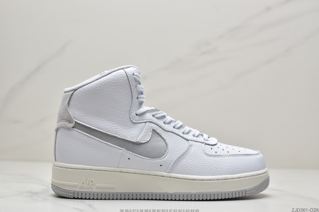 240 耐克Nike Air Force 1 STRAPLESS  空军一号高帮百搭休闲运动板鞋DC3590