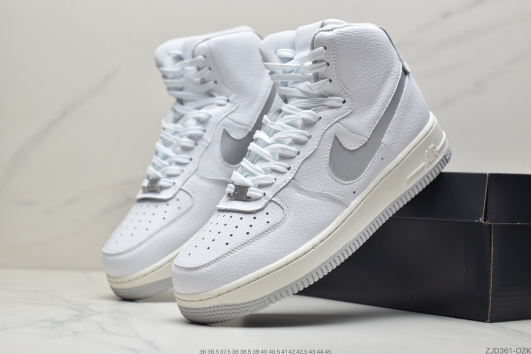 240 耐克Nike Air Force 1 STRAPLESS  空军一号高帮百搭休闲运动板鞋DC3590
