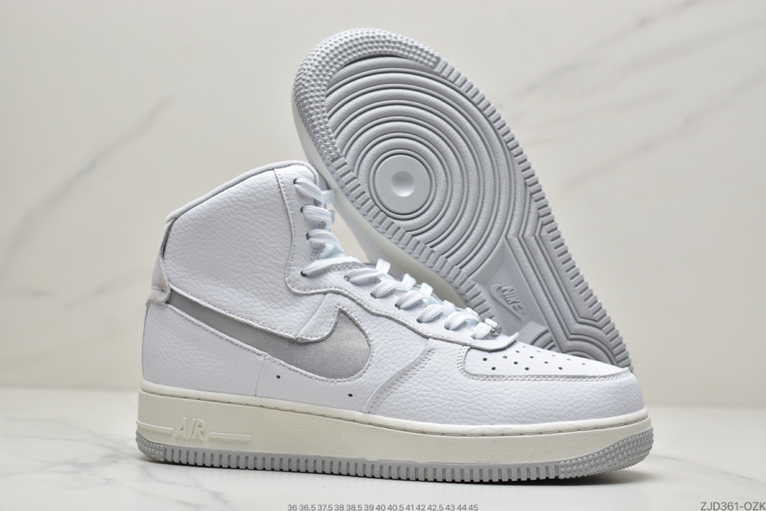 240 耐克Nike Air Force 1 STRAPLESS  空军一号高帮百搭休闲运动板鞋DC3590