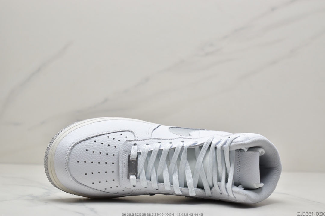 240 耐克Nike Air Force 1 STRAPLESS  空军一号高帮百搭休闲运动板鞋DC3590