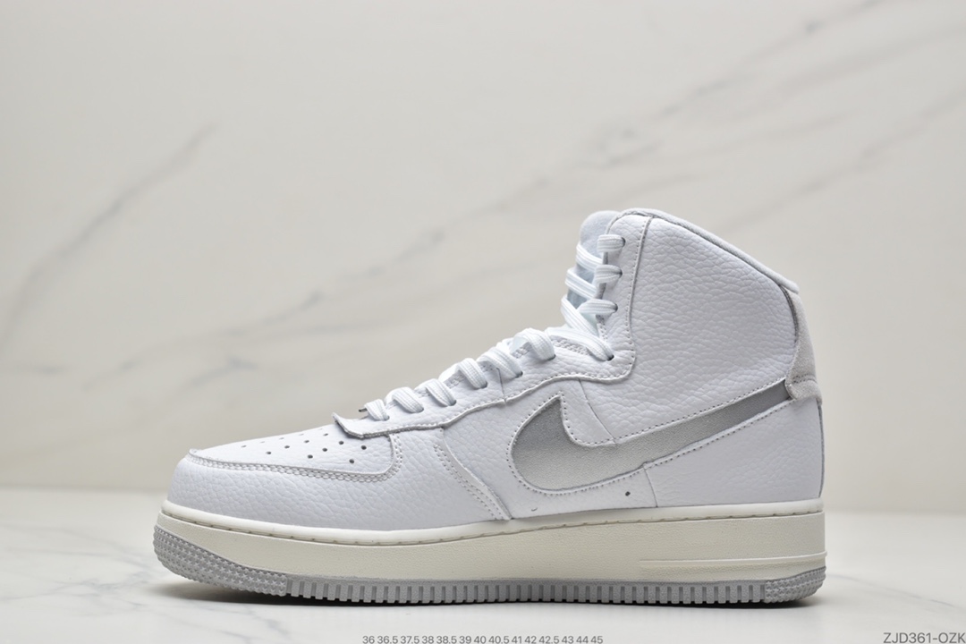 240 耐克Nike Air Force 1 STRAPLESS  空军一号高帮百搭休闲运动板鞋DC3590