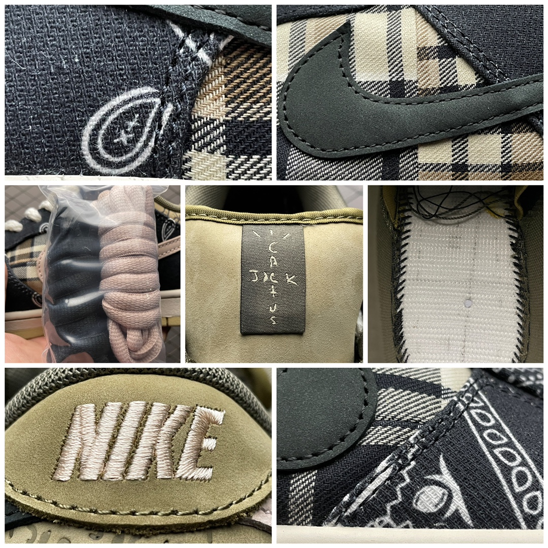 福利特价 Travis Scott x NK SB Dunk Low 腰果花 TS联名款限量板鞋 CT5