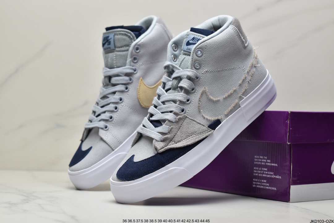 160 SB Zoom Blazer Mid Edge ”Hack Pack” 拆线开拓者解构风格 CI3833-100
