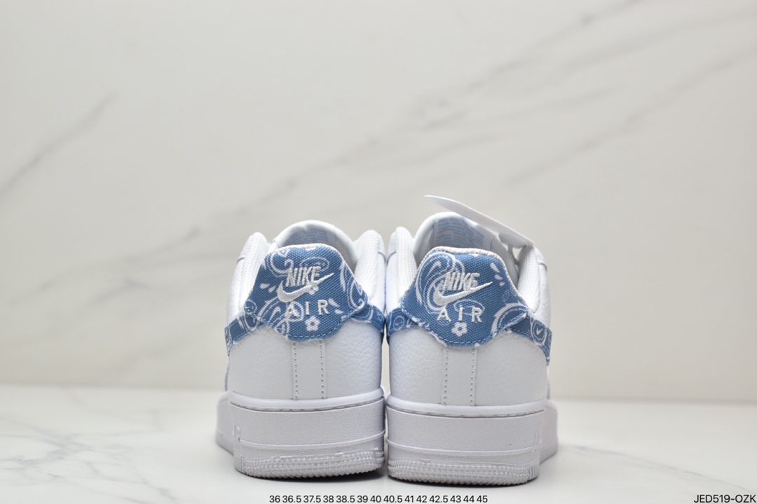 150 Nike Air Force 1 Low ”Paisley 经典典休闲板鞋 白蓝 腰果花 DH4406-100