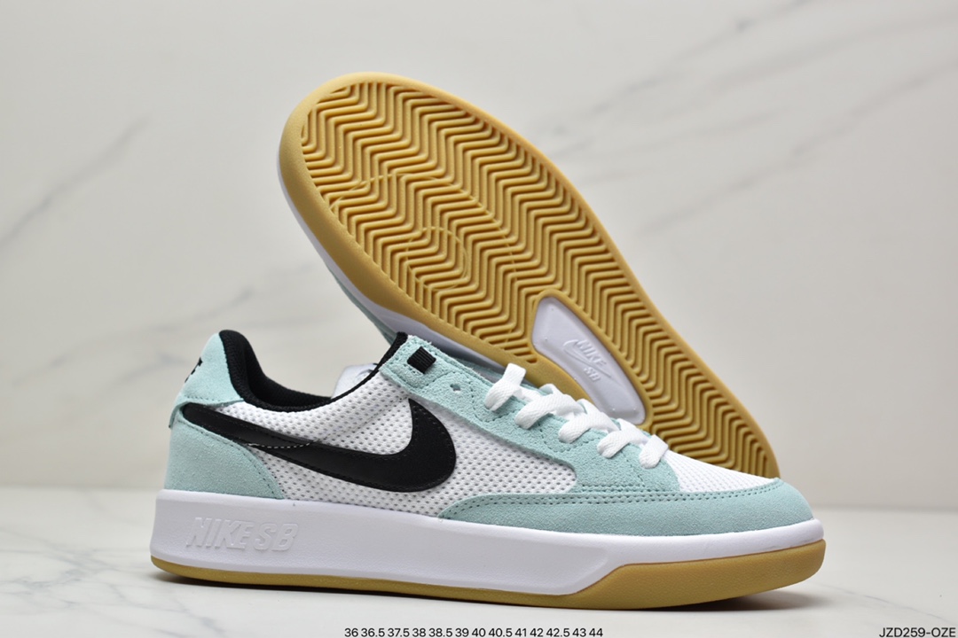140 Nike SB Adversary 竞争者系列低帮百搭休闲运动滑板板鞋“浅灰黑白”CJ0887-100