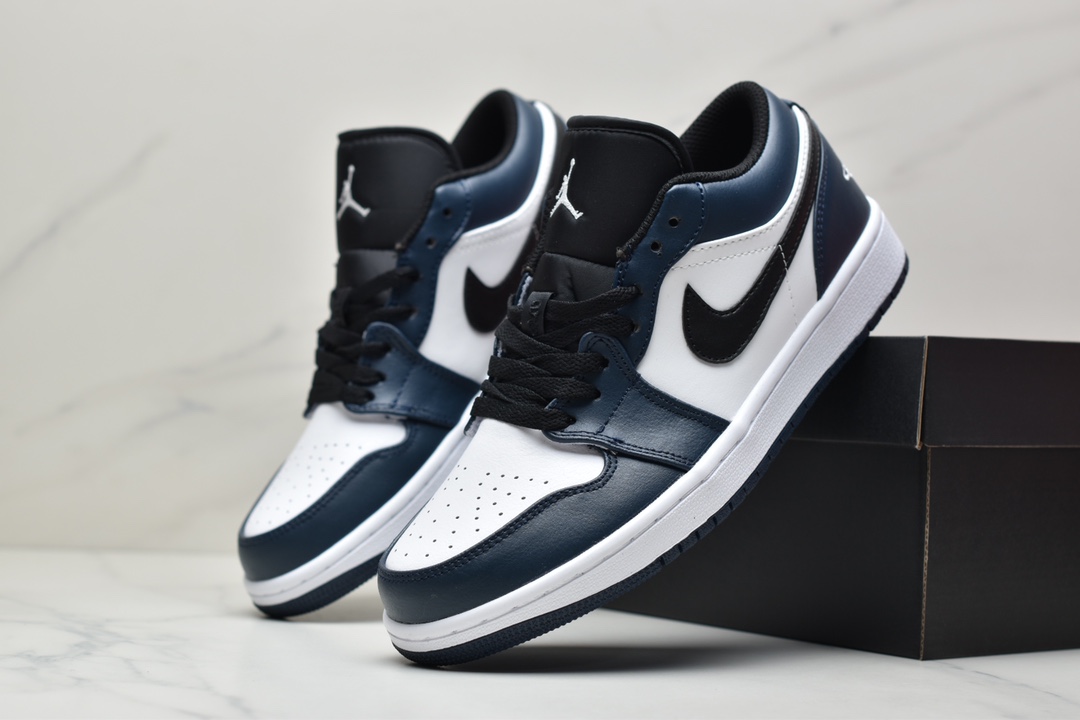 190 Air Jordan 1 Low 黑曜石 低帮复古文化篮球鞋 553558-411