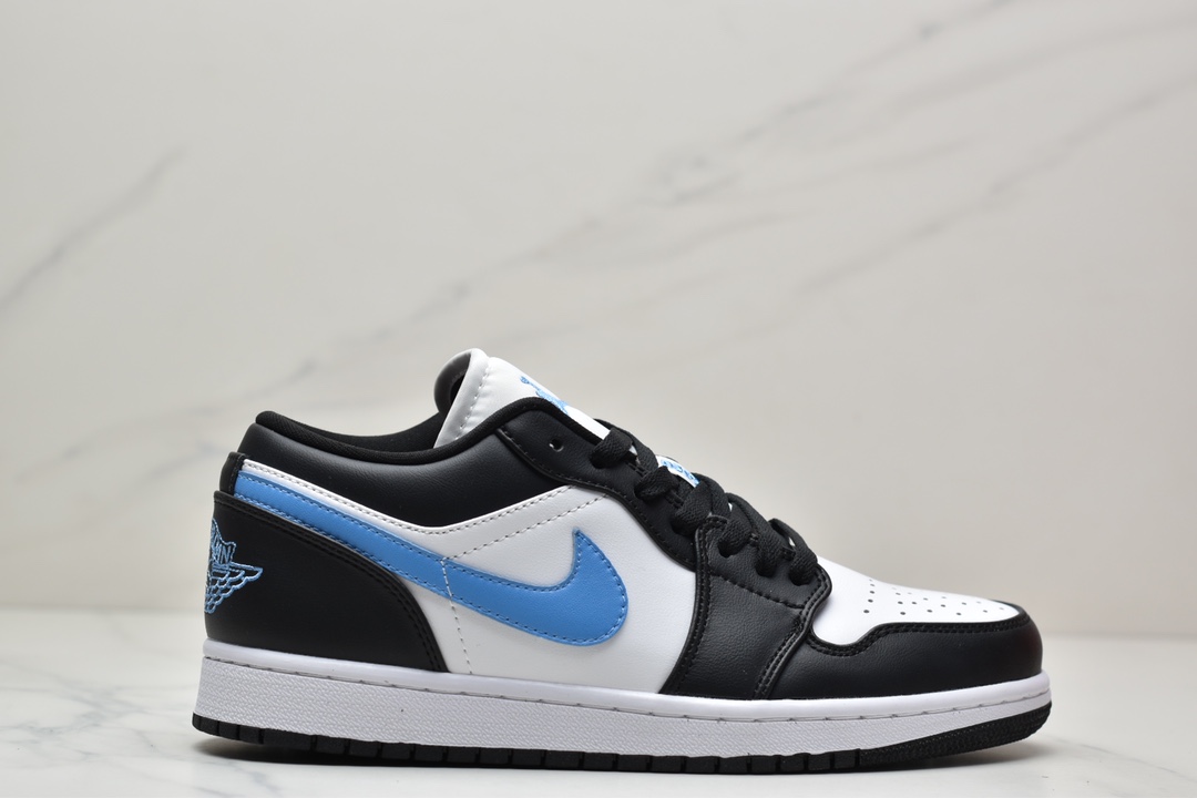 190 AJ1 低帮 黑蓝Air Jordan 1 Low 耐克Nike Air Jordan1 Low AJ1乔丹一代低帮DC0774-041