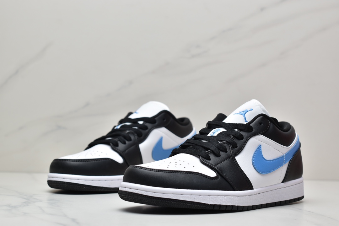 190 AJ1 低帮 黑蓝Air Jordan 1 Low 耐克Nike Air Jordan1 Low AJ1乔丹一代低帮DC0774-041