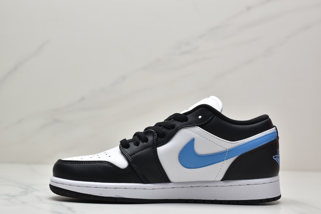190 AJ1 低帮 黑蓝Air Jordan 1 Low 耐克Nike Air Jordan1 Low AJ1乔丹一代低帮DC0774-041