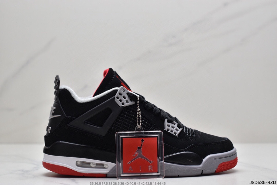 200  Air Jordan 4  “Bright Crimson” 热熔岩 308497-116