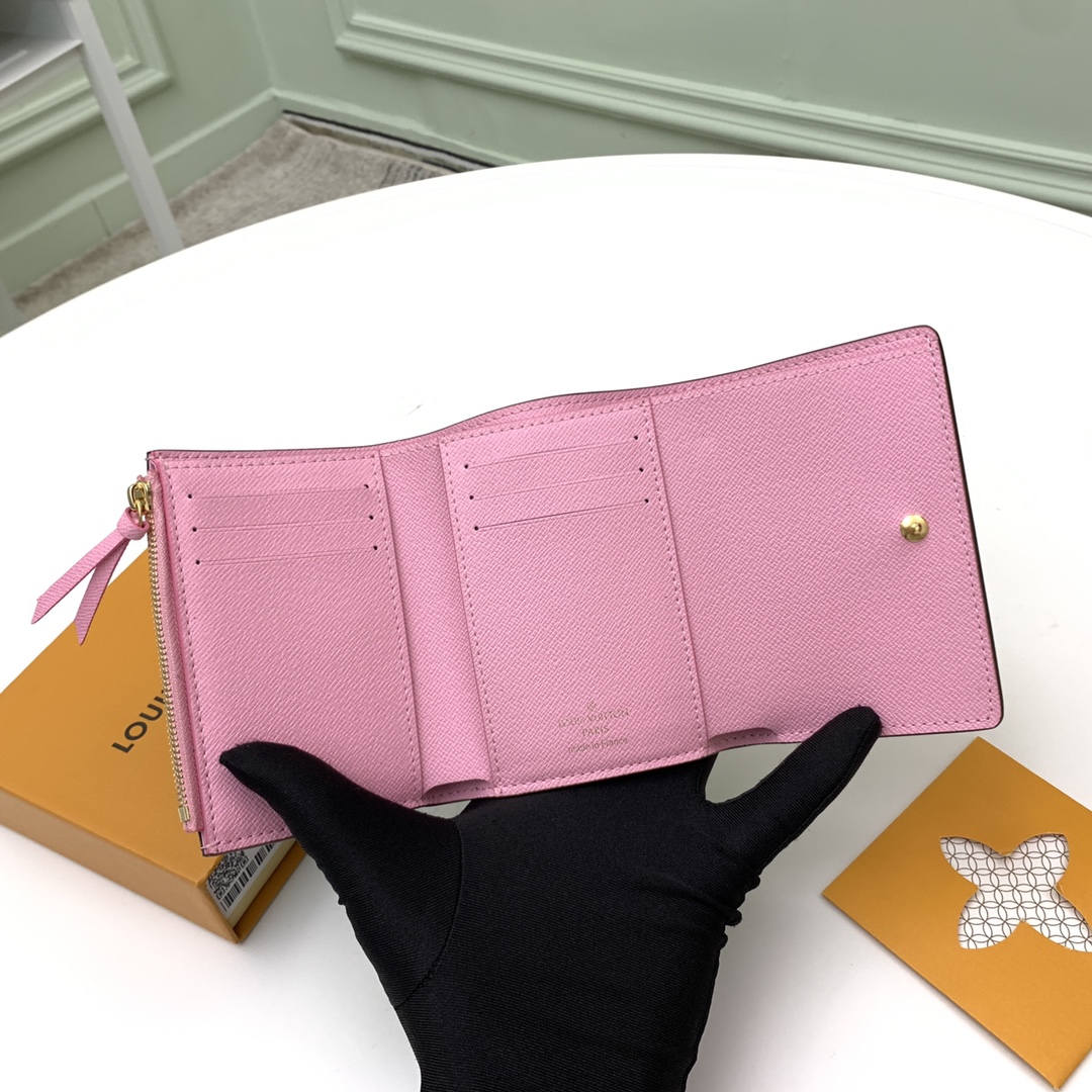 Top-Tier Quality] M80873 👏👏 This Victorine Wallet is crafted from M - Bag 7