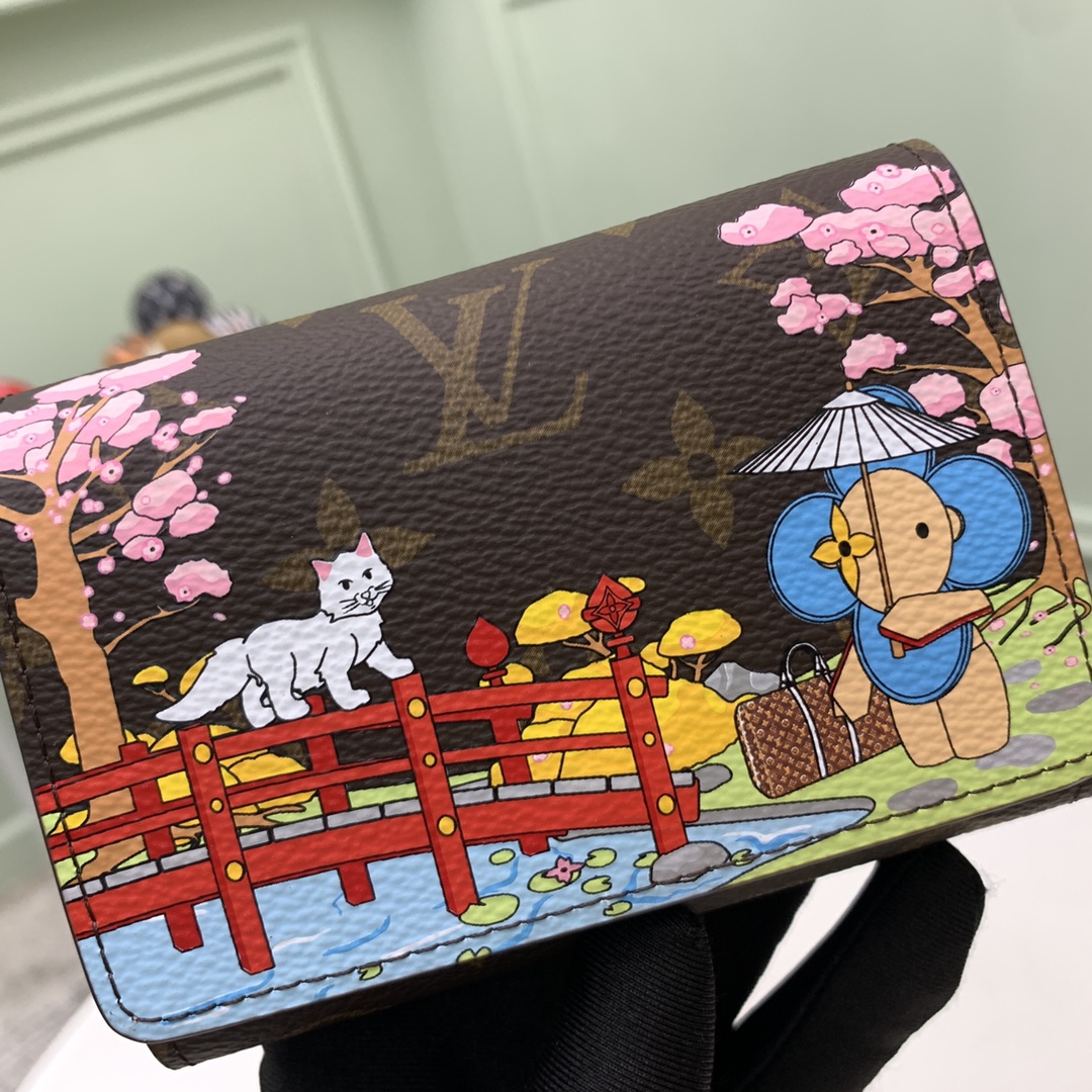 Top-Tier Quality] M80873 👏👏 This Victorine Wallet is crafted from M - Bag 4