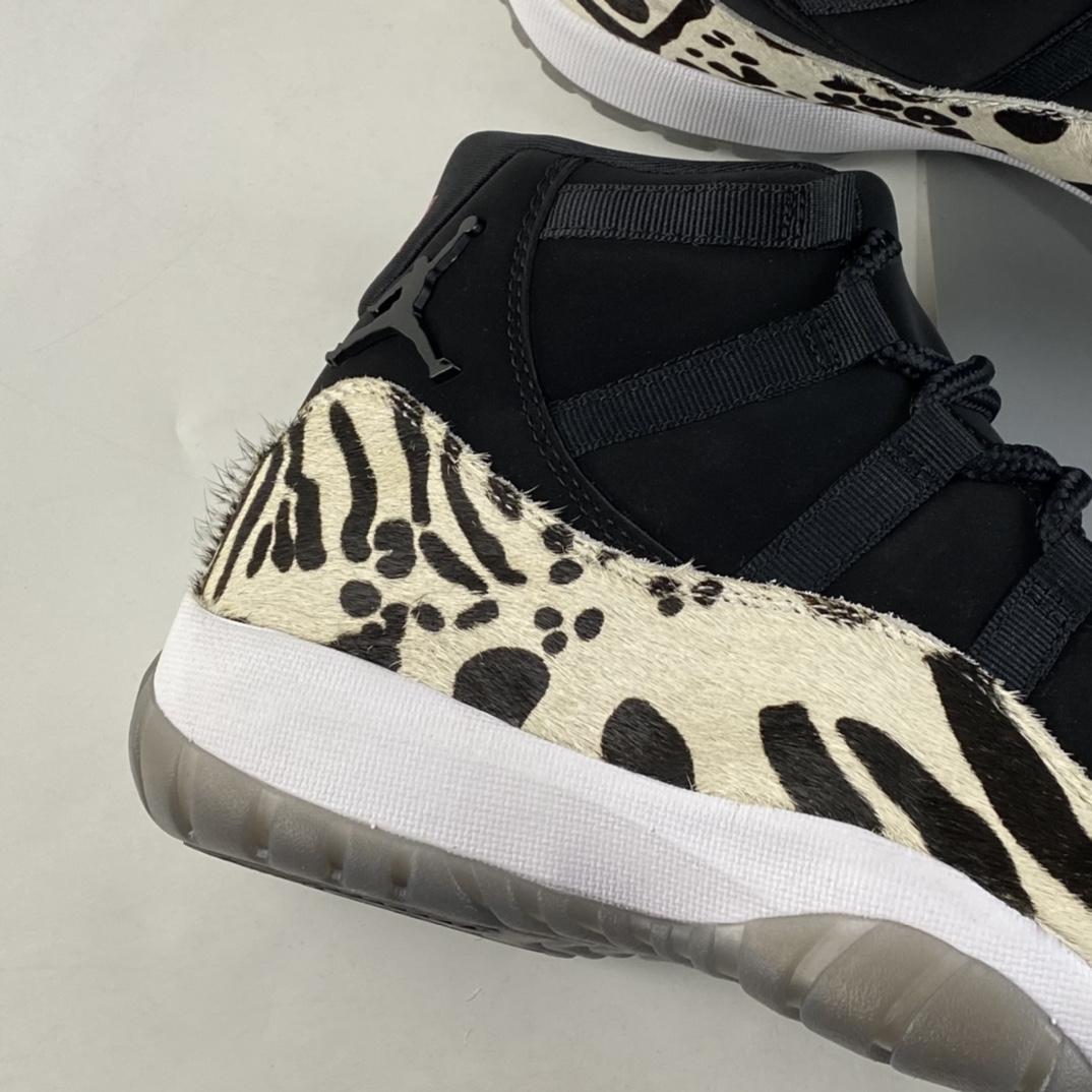 P350  Air Jordan 11 “Animal”XY黑色 豹纹 AR0715-010