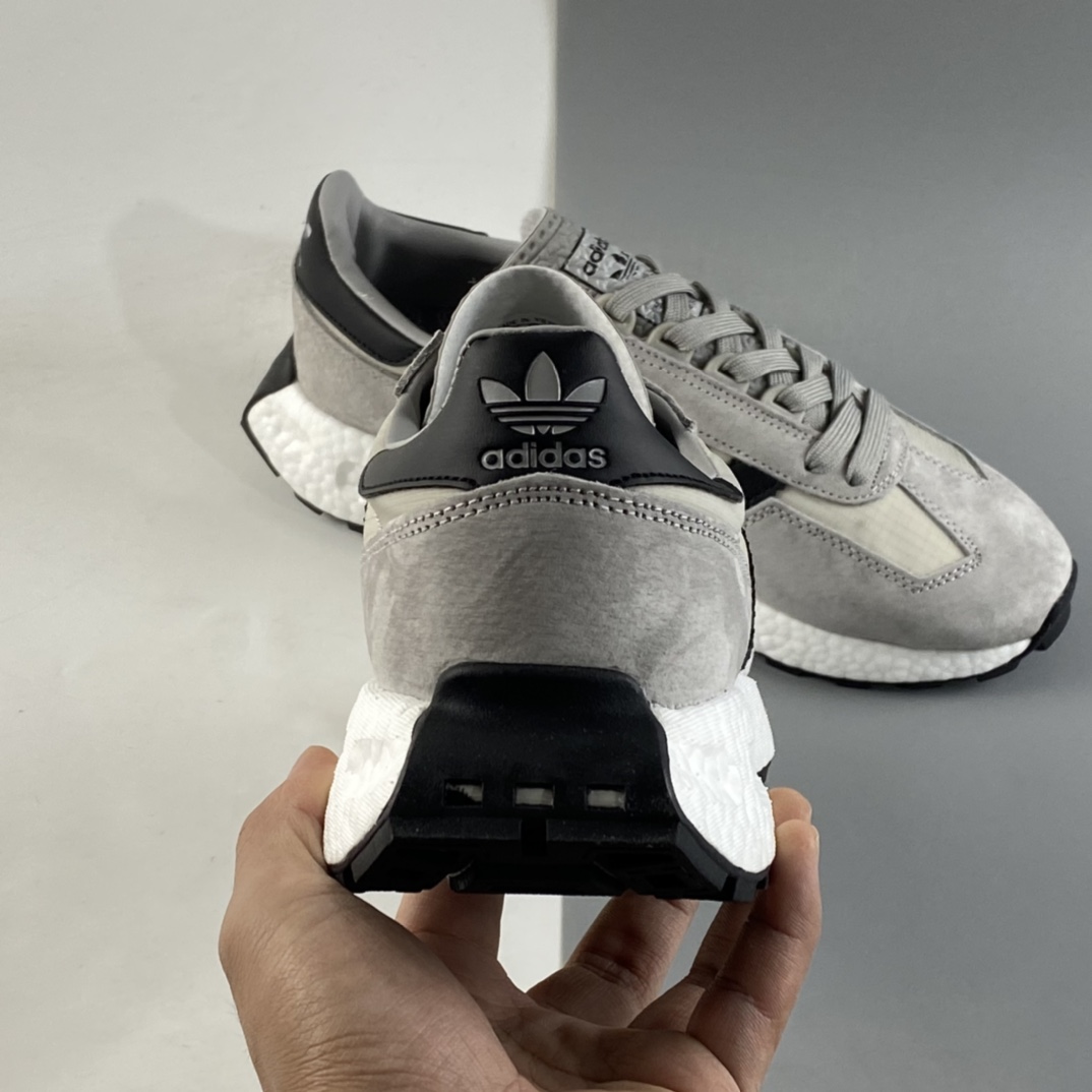 P200  Adidas  Retropy E5 爆米花中底复古运动休闲跑步鞋 GW1188