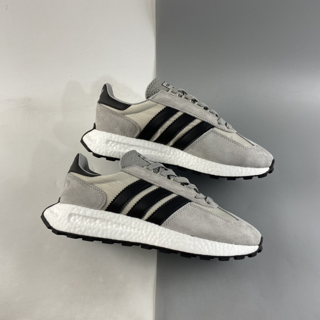 P200  Adidas  Retropy E5 爆米花中底复古运动休闲跑步鞋 GW1188