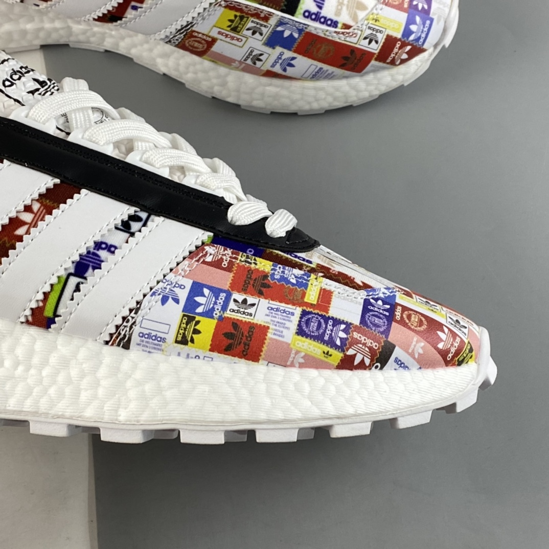P200 Adidas  Retropy E5 爆米花中底复古运动休闲跑步鞋 GW8848