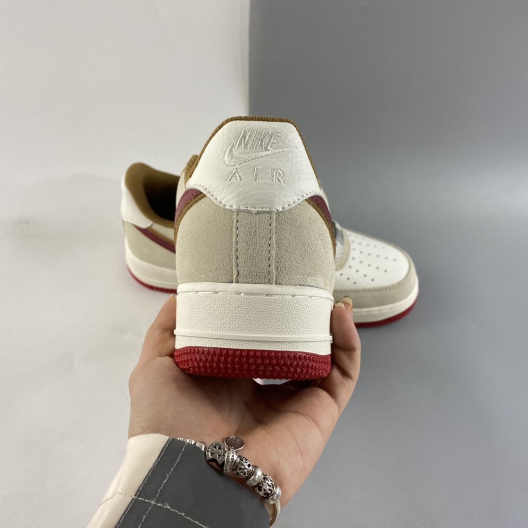 P240  NIKE Air Force 1’07 SU19 空军一号麂皮低帮休闲板鞋 QZ3068-226