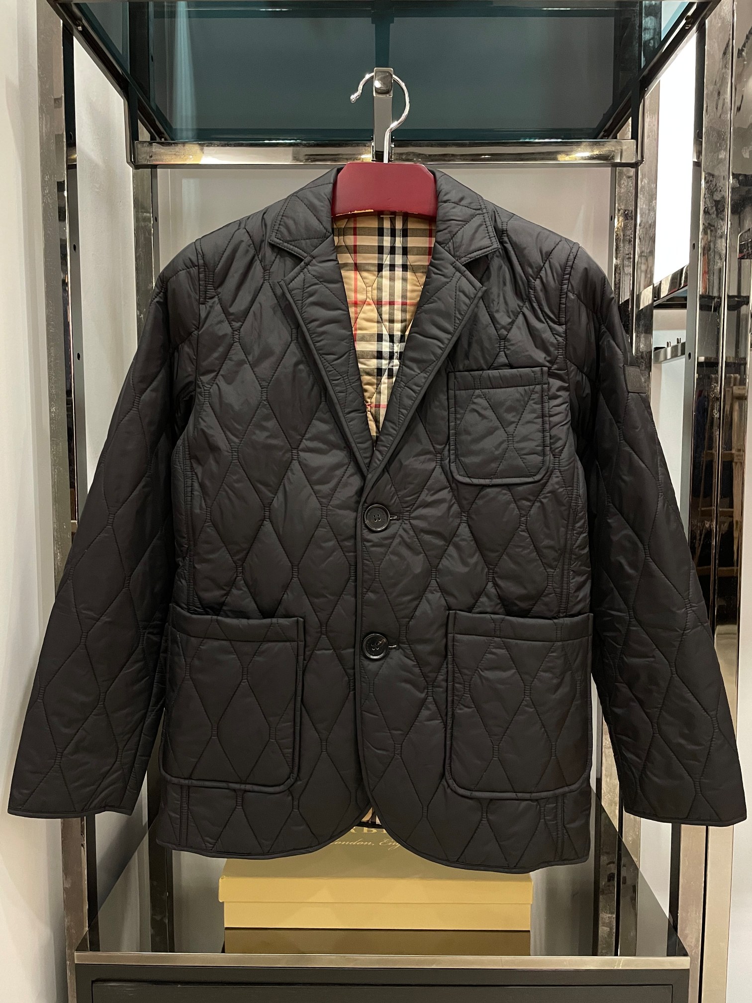 Can you buy knockoff
 Burberry Clothing Coats & Jackets Black Cotton