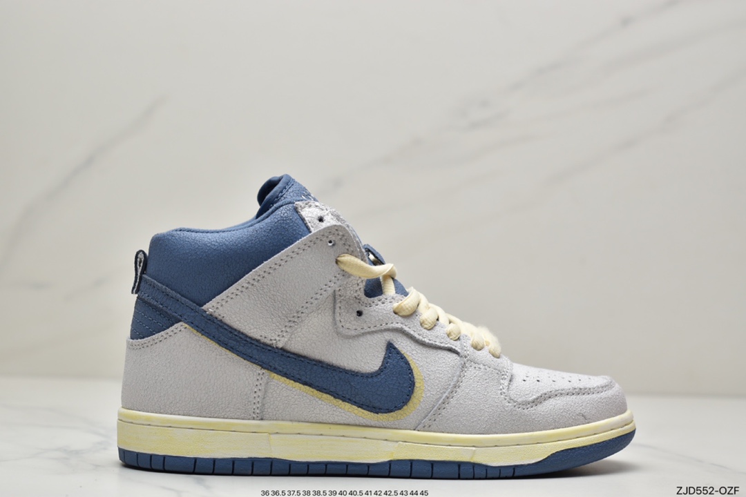 240 耐克/Nike SB Dunk High Pro”Invert Celtics”扣篮系列高帮休闲运动滑板板鞋CU7349-001