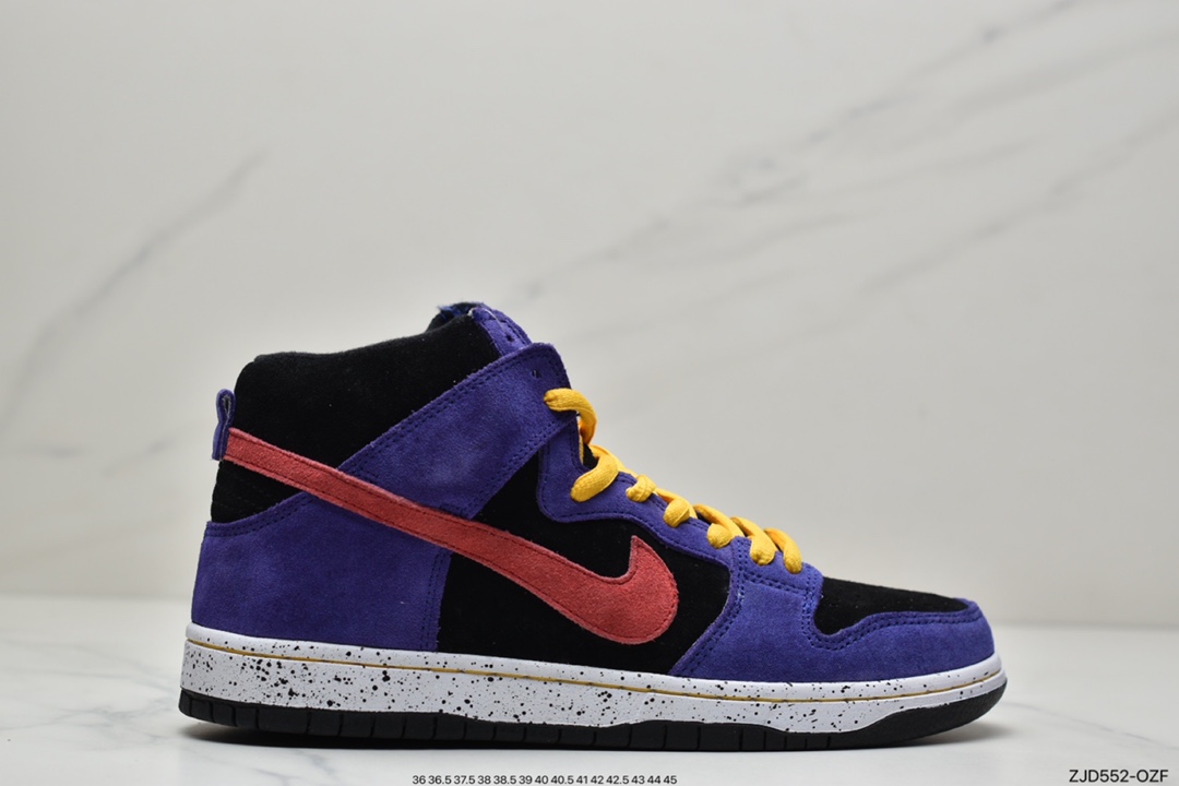 240 耐克/Nike SB Dunk High Pro”Invert Celtics”扣篮系列高帮休闲运动滑板板鞋CU7349-001