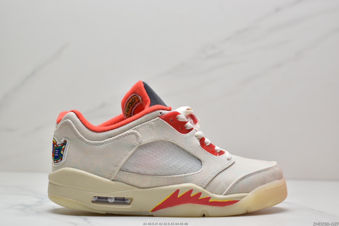 300  Air Jordan 5 Low 撕撕乐 Chinese New Y  又一「CNY」主题配色曝光DD2240-100