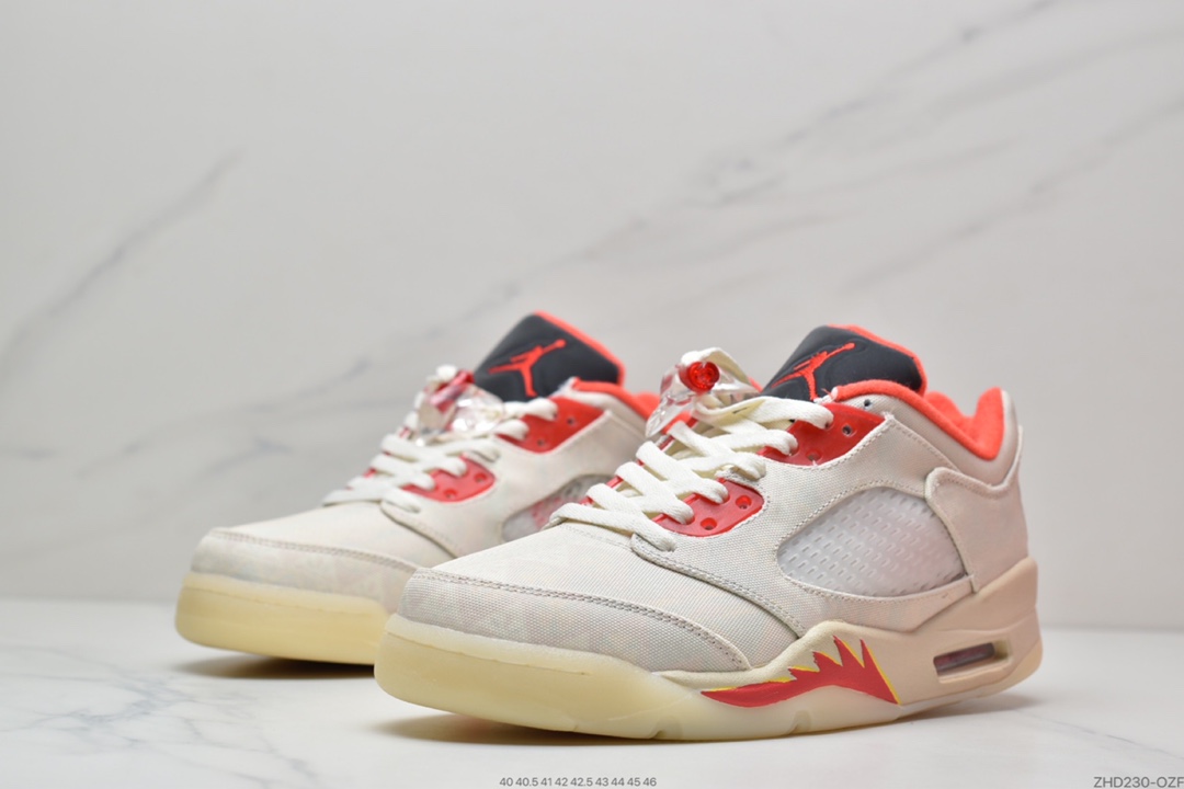 300  Air Jordan 5 Low 撕撕乐 Chinese New Y  又一「CNY」主题配色曝光DD2240-100