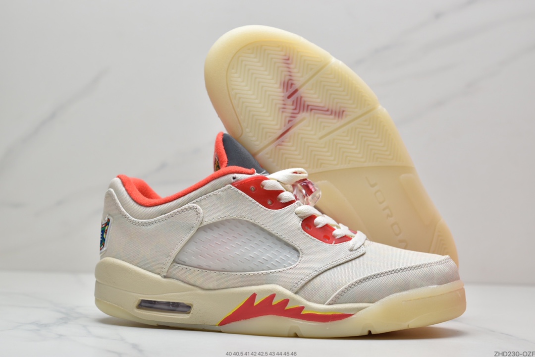 300  Air Jordan 5 Low 撕撕乐 Chinese New Y  又一「CNY」主题配色曝光DD2240-100