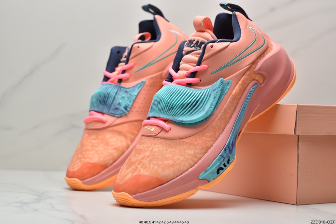 250 耐克Nike Zoom Freak 3EP 字母哥前掌嵌入Zoom气垫 DA0695