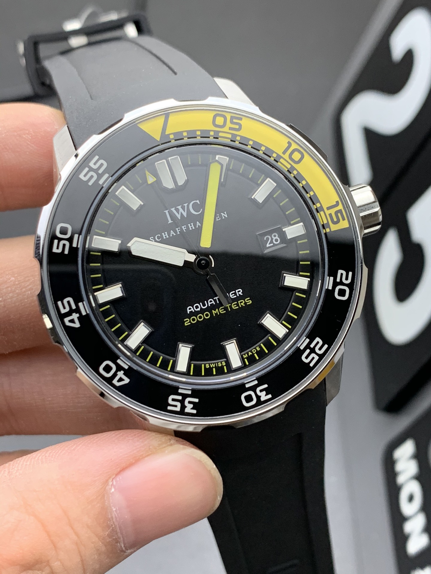 IWC IWS 四分之一黄