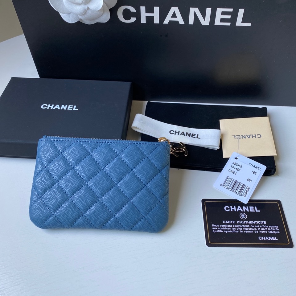 Chanel 升级版小香吊坠零钱包 款号A50168 皮料五金