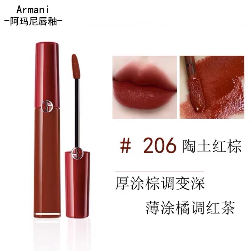 Giorgio Armani Lip Maestro - Luxurious Velvet Matte Finish Lipstick (206, 405, 415) 7 i1635144631 6718 2