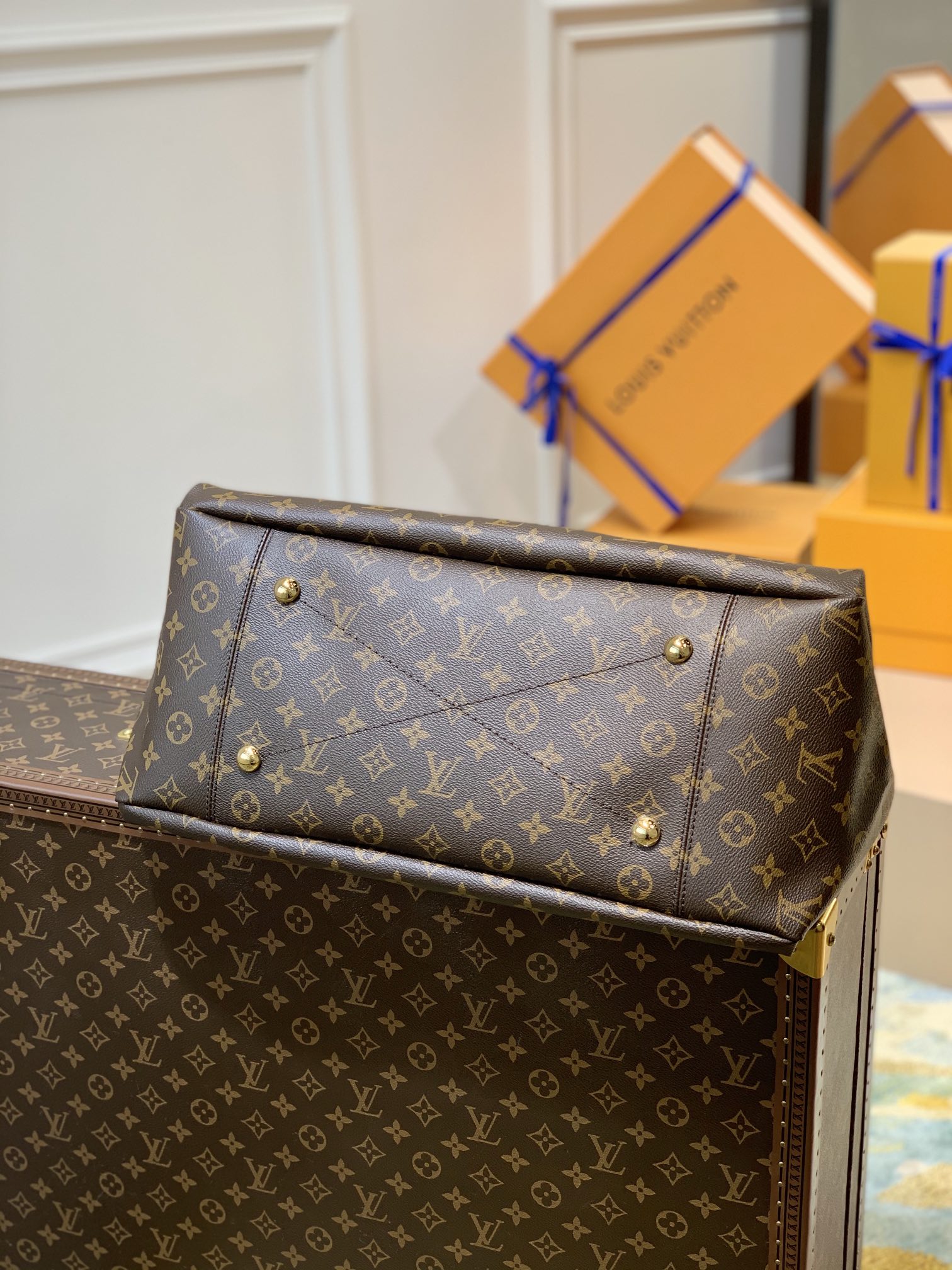Louis Vuitton LV Artsy 中号手提包 M44869老花