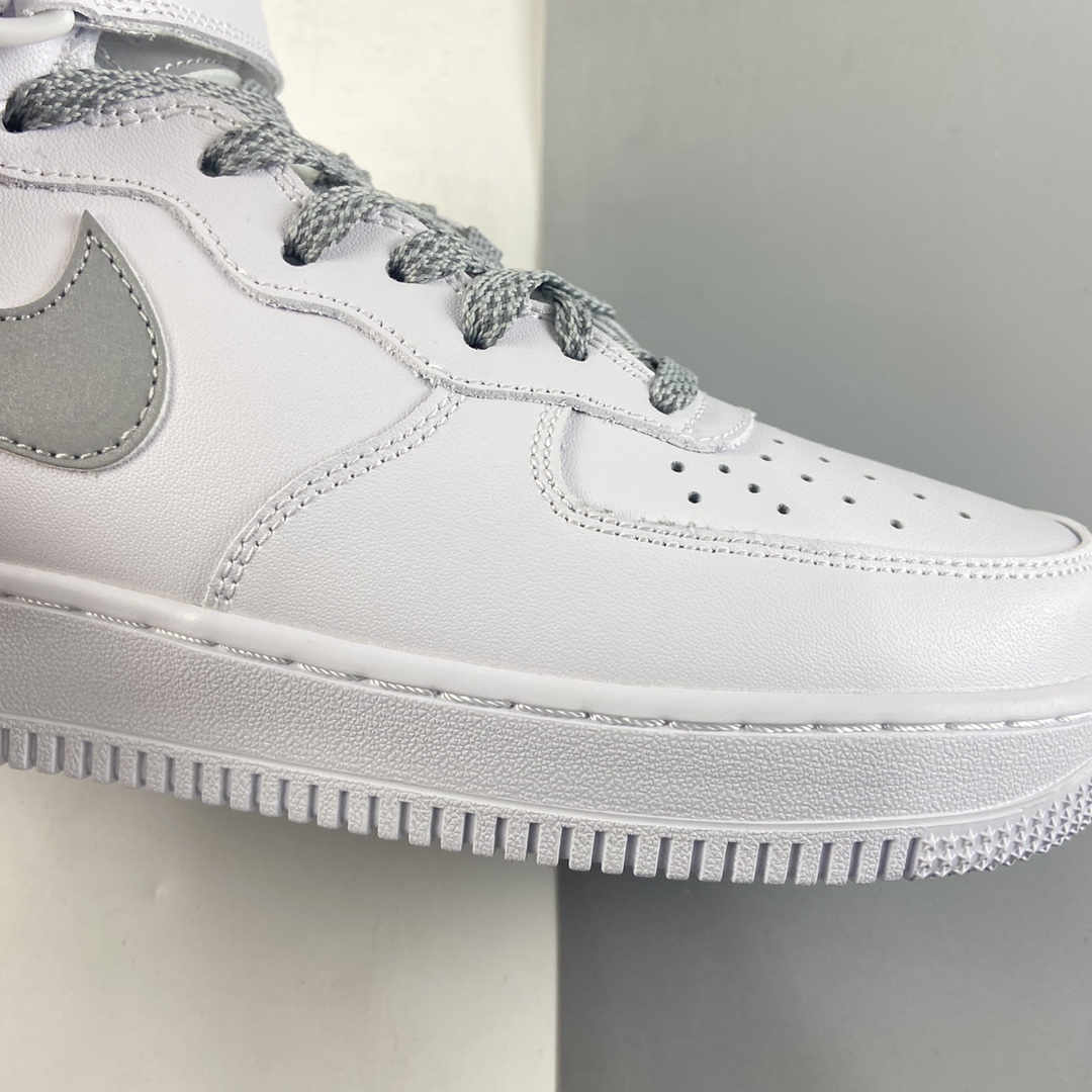 P240  NIKE Air Force 1’07 AF1 Mid 空军一号UN2.0全白满天星中邦板鞋 366731-606