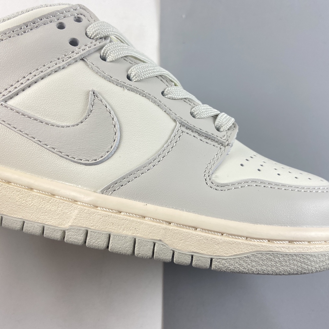 P300 NIKE Dunk Low 骨白配色SB扣碎篮板时尚休闲板鞋 DD1503-107