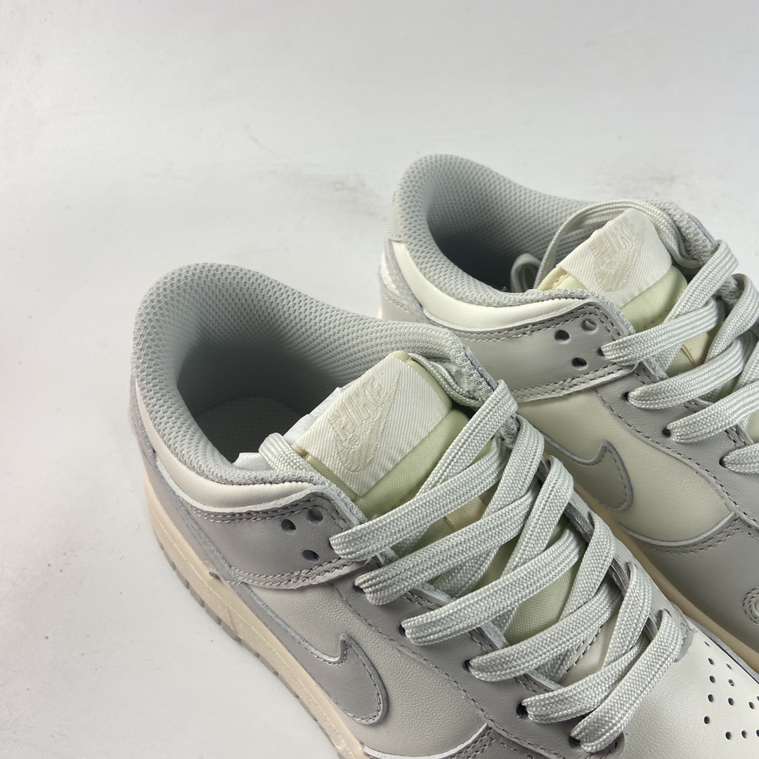 P300 NIKE Dunk Low 骨白配色SB扣碎篮板时尚休闲板鞋 DD1503-107