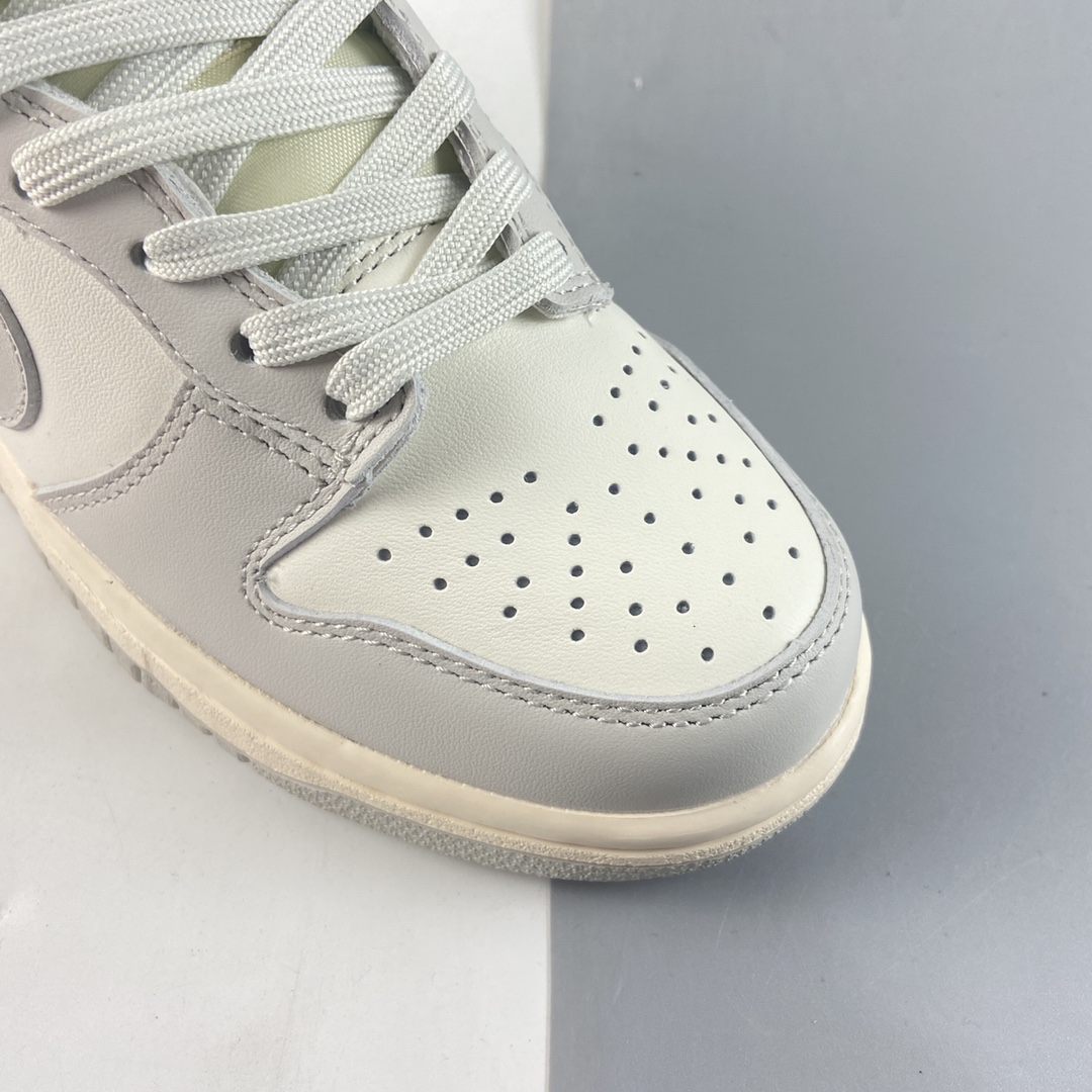 P300 NIKE Dunk Low 骨白配色SB扣碎篮板时尚休闲板鞋 DD1503-107
