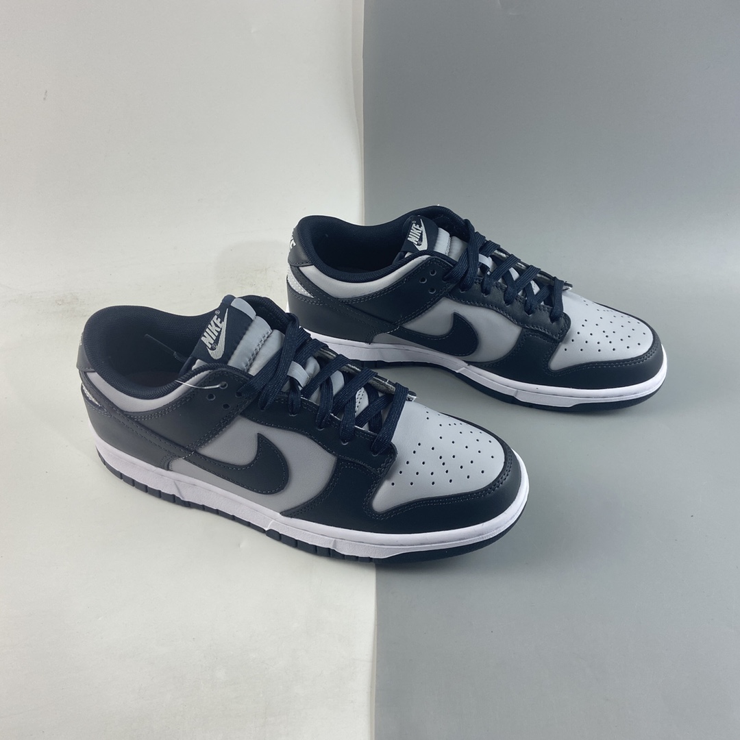 P280  NIKE SB Dunk Low“Georgetown”灰蓝SB扣碎篮板时尚休闲板鞋 DD1391-003
