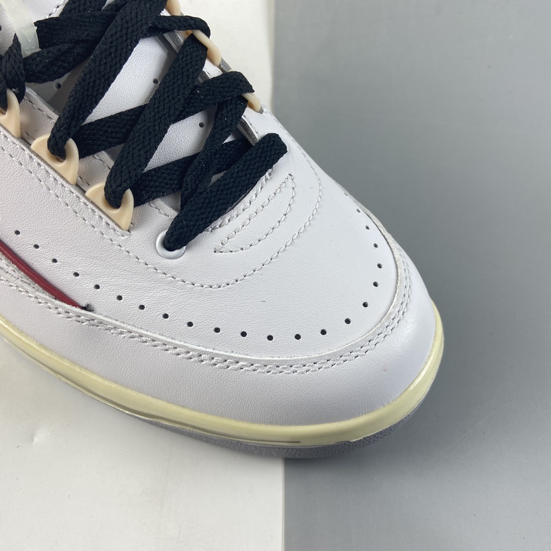 P700  Off-White x Air Jordan AJ2 Low SP 芝加哥配色联名款篮球鞋 DJ4375-106