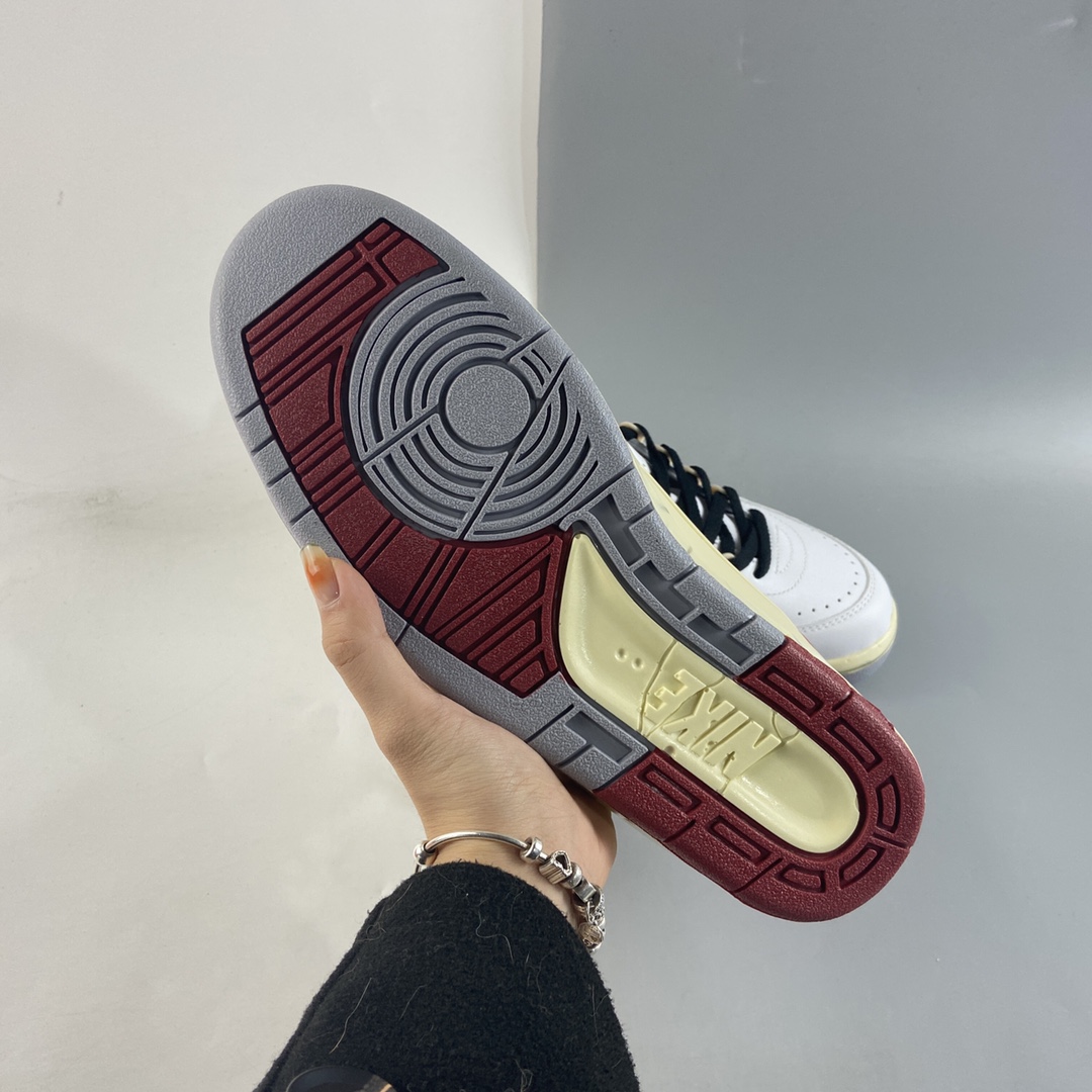 P700  Off-White x Air Jordan AJ2 Low SP 芝加哥配色联名款篮球鞋 DJ4375-106